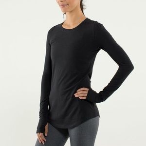 Lululemon Karma Long Sleeve : Vitasea Cotton Tee